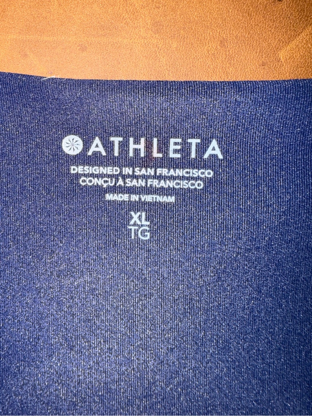 Athleta Navy Blue Swim Skirt , size xl - Picture 6 of 6